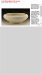 Mobile Screenshot of carolnaughtonceramics.com